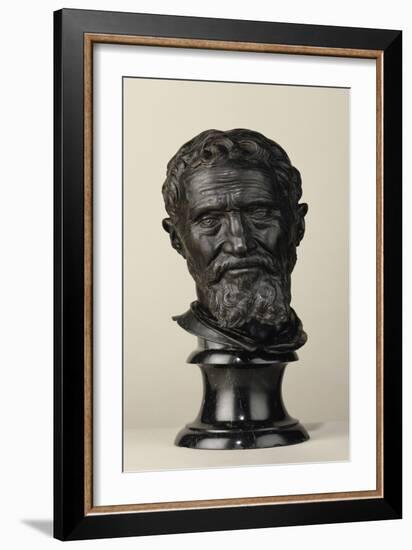 Portrait de Michel-Angelo Buonarroti-Daniele Da Volterra-Framed Giclee Print