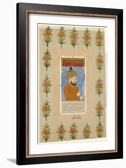Portrait de Miran Shah (1367-1408)-null-Framed Giclee Print