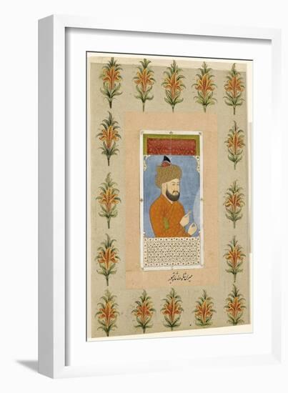 Portrait de Miran Shah (1367-1408)-null-Framed Giclee Print