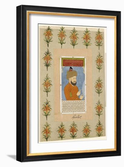 Portrait de Miran Shah (1367-1408)-null-Framed Giclee Print