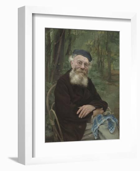 Portrait de "mon grand-père"-Jules Bastien-Lepage-Framed Giclee Print