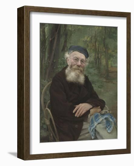 Portrait de "mon grand-père"-Jules Bastien-Lepage-Framed Giclee Print