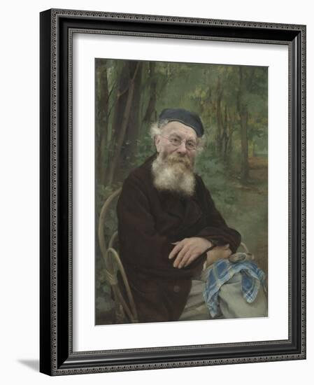 Portrait de "mon grand-père"-Jules Bastien-Lepage-Framed Giclee Print