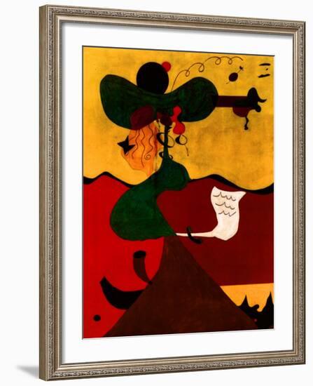 Portrait de Mrs. Mill, c.1750-Joan Miro-Framed Art Print