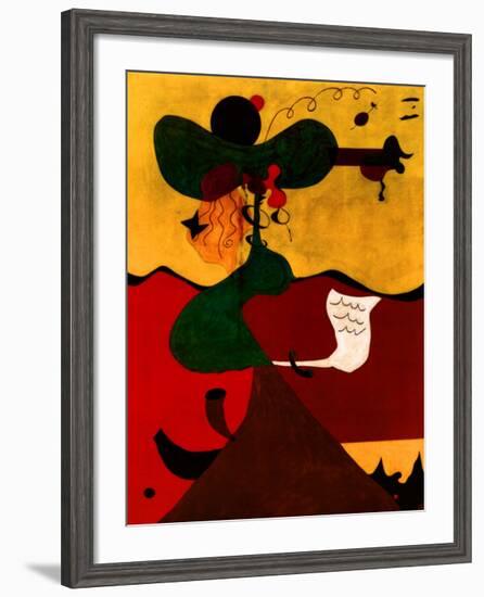 Portrait de Mrs. Mill, c.1750-Joan Miro-Framed Art Print