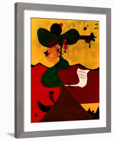 Portrait de Mrs. Mill, c.1750-Joan Miro-Framed Art Print