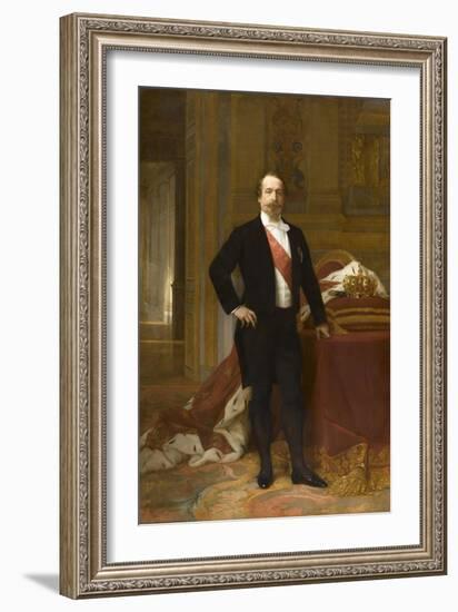 Portrait de Napoléon III-Alexandre Cabanel-Framed Giclee Print