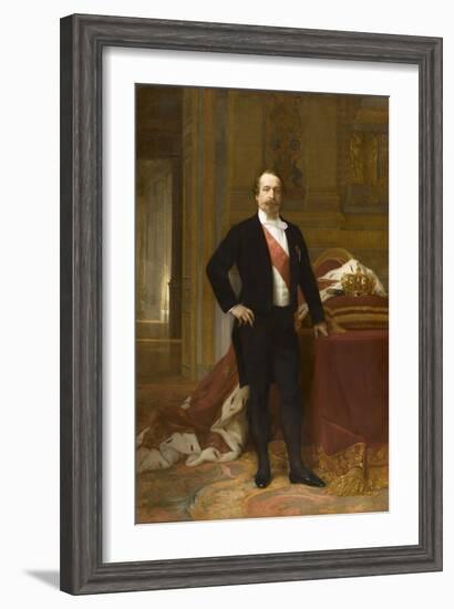 Portrait de Napoléon III-Alexandre Cabanel-Framed Giclee Print