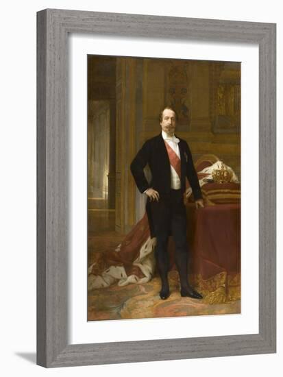 Portrait de Napoléon III-Alexandre Cabanel-Framed Giclee Print