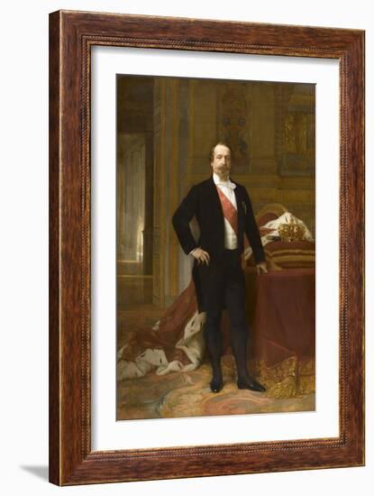 Portrait de Napoléon III-Alexandre Cabanel-Framed Giclee Print