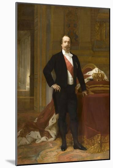 Portrait de Napoléon III-Alexandre Cabanel-Mounted Giclee Print