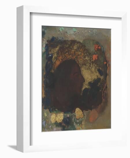 Portrait de Paul Gauguin-Odilon Redon-Framed Giclee Print