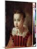 Portrait De Petite Fille  Enfant Richement Vetue. Peinture De Federico Fiori Barocci Ou Baroccio (-Federico Fiori Barocci or Baroccio-Mounted Giclee Print