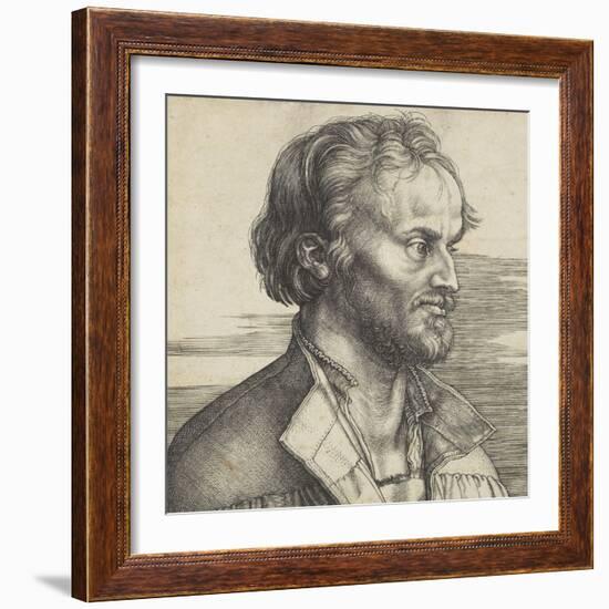 Portrait de Philippe Mélanchton-Albrecht Dürer-Framed Giclee Print