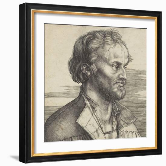 Portrait de Philippe Mélanchton-Albrecht Dürer-Framed Giclee Print