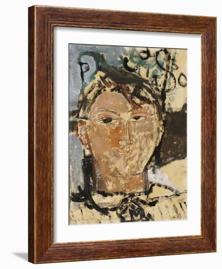 Portrait de Picasso, 1915-Amedeo Modigliani-Framed Giclee Print