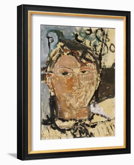 Portrait de Picasso, 1915-Amedeo Modigliani-Framed Giclee Print