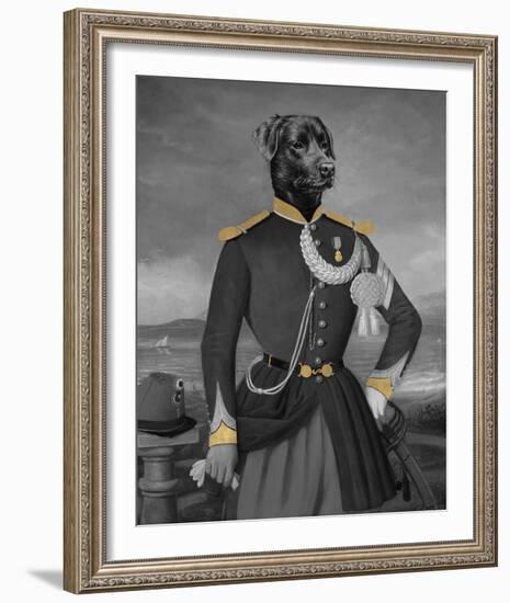 Portrait Dore - Devant la Rade d'Alger-Thierry Poncelet-Framed Giclee Print