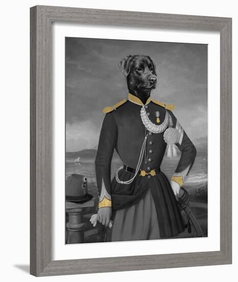 Portrait Dore - Devant la Rade d'Alger-Thierry Poncelet-Framed Giclee Print