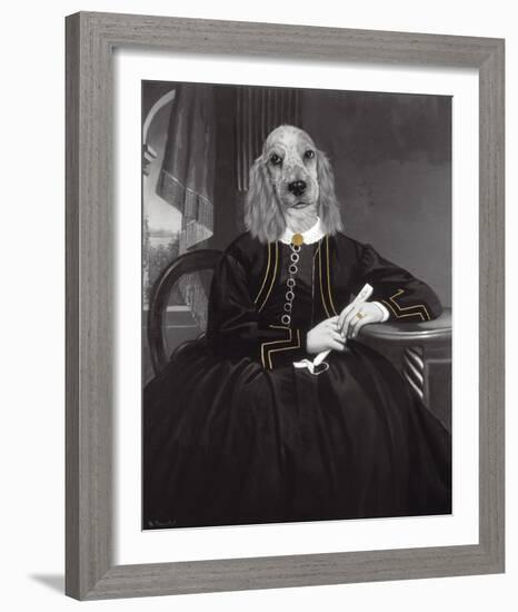 Portrait Dore - Madame-Thierry Poncelet-Framed Giclee Print