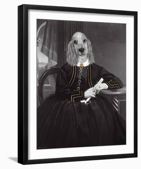 Portrait Dore - Madame-Thierry Poncelet-Framed Giclee Print