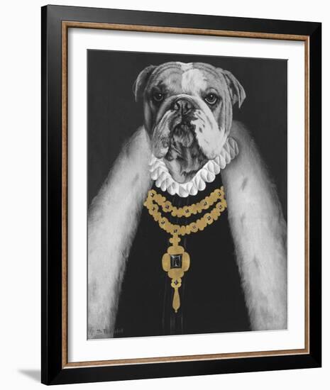 Portrait Dore - Queen's Counsel-Thierry Poncelet-Framed Giclee Print