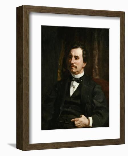 Portrait Du Colonel Barton Howard Jenks-Pierre-Auguste Renoir-Framed Giclee Print