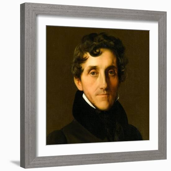 Portrait du comte Molé-Jean-Auguste-Dominique Ingres-Framed Giclee Print