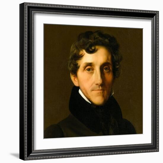 Portrait du comte Molé-Jean-Auguste-Dominique Ingres-Framed Giclee Print