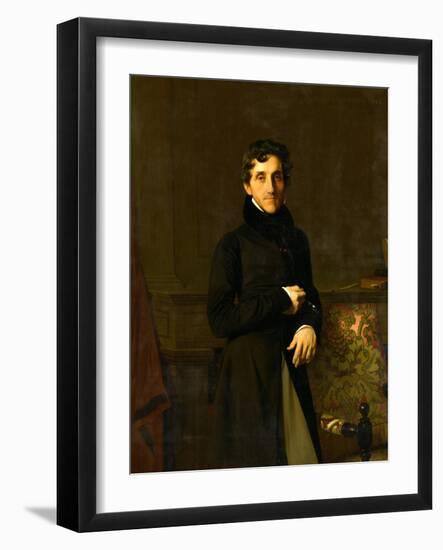 Portrait du comte Molé-Jean-Auguste-Dominique Ingres-Framed Giclee Print