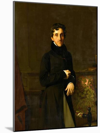 Portrait du comte Molé-Jean-Auguste-Dominique Ingres-Mounted Giclee Print