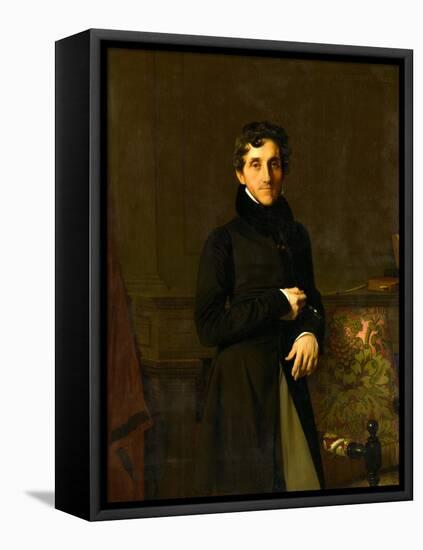Portrait du comte Molé-Jean-Auguste-Dominique Ingres-Framed Premier Image Canvas