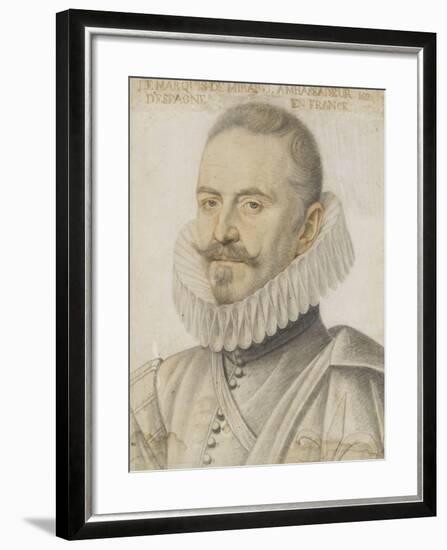 Portrait du marquis de Mirabel-Daniel Dumonstier-Framed Giclee Print