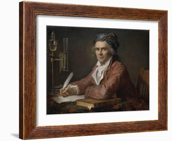 Portrait du médecin Alphonse Leroy-Jacques-Louis David-Framed Giclee Print