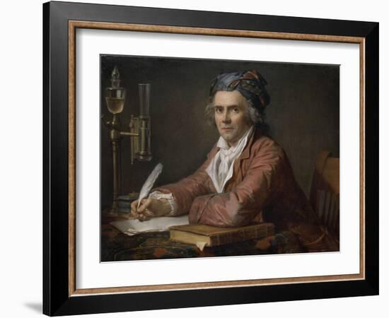 Portrait du médecin Alphonse Leroy-Jacques-Louis David-Framed Giclee Print