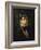 Portrait du peintre Jean Dominique Ingres, jeune-Jacques-Louis David-Framed Giclee Print