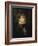 Portrait du peintre Jean Dominique Ingres, jeune-Jacques-Louis David-Framed Giclee Print