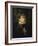 Portrait du peintre Jean Dominique Ingres, jeune-Jacques-Louis David-Framed Giclee Print