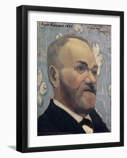 Portrait Du Père Tanguy, 1887 (Oil on Canvas)-Emile Bernard-Framed Giclee Print