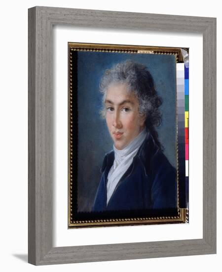 Portrait Du Prince Ivan Baryatinsky (1772-1825) (Portrait of Prince Ivan Baryatinsky). Dessin De Ma-Elisabeth Louise Vigee-LeBrun-Framed Giclee Print