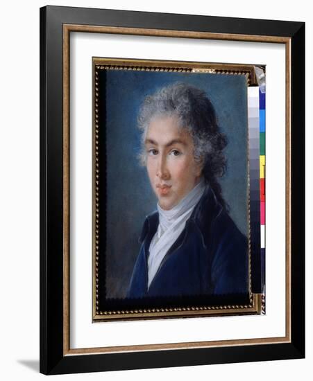 Portrait Du Prince Ivan Baryatinsky (1772-1825) (Portrait of Prince Ivan Baryatinsky). Dessin De Ma-Elisabeth Louise Vigee-LeBrun-Framed Giclee Print