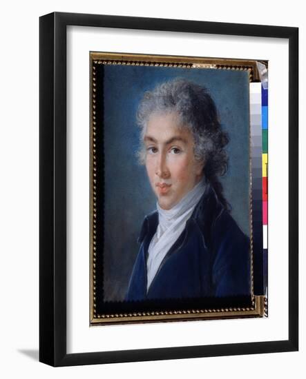 Portrait Du Prince Ivan Baryatinsky (1772-1825) (Portrait of Prince Ivan Baryatinsky). Dessin De Ma-Elisabeth Louise Vigee-LeBrun-Framed Giclee Print