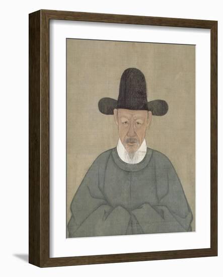 Portrait du vénérable Zhen Zhai-null-Framed Giclee Print