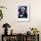 Portrait éclaté V-John Christoforou-Framed Premium Edition displayed on a wall