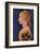 Portrait einer Dame in Gelb-Alesso Baldovinetti-Framed Art Print