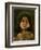 Portrait En Face of a Woman-Gustav Klimt-Framed Giclee Print
