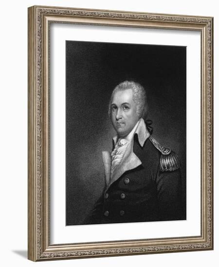 Portrait Engraving of General Henry Lee-null-Framed Giclee Print