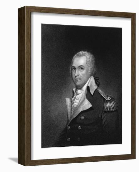 Portrait Engraving of General Henry Lee-null-Framed Giclee Print