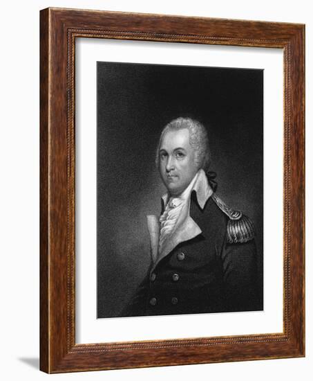 Portrait Engraving of General Henry Lee-null-Framed Giclee Print