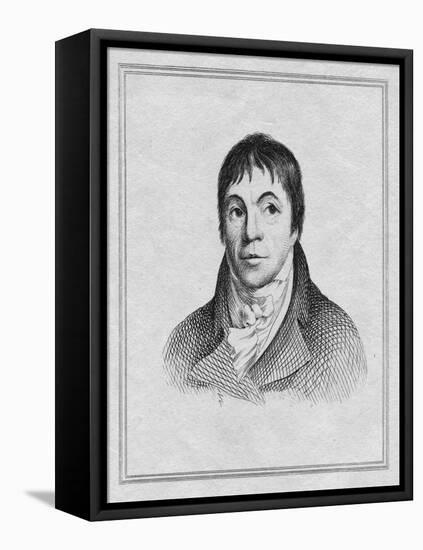 Portrait Engraving of John Phillpot Curran-null-Framed Premier Image Canvas